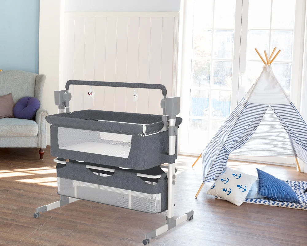 modern design rocking bassinet