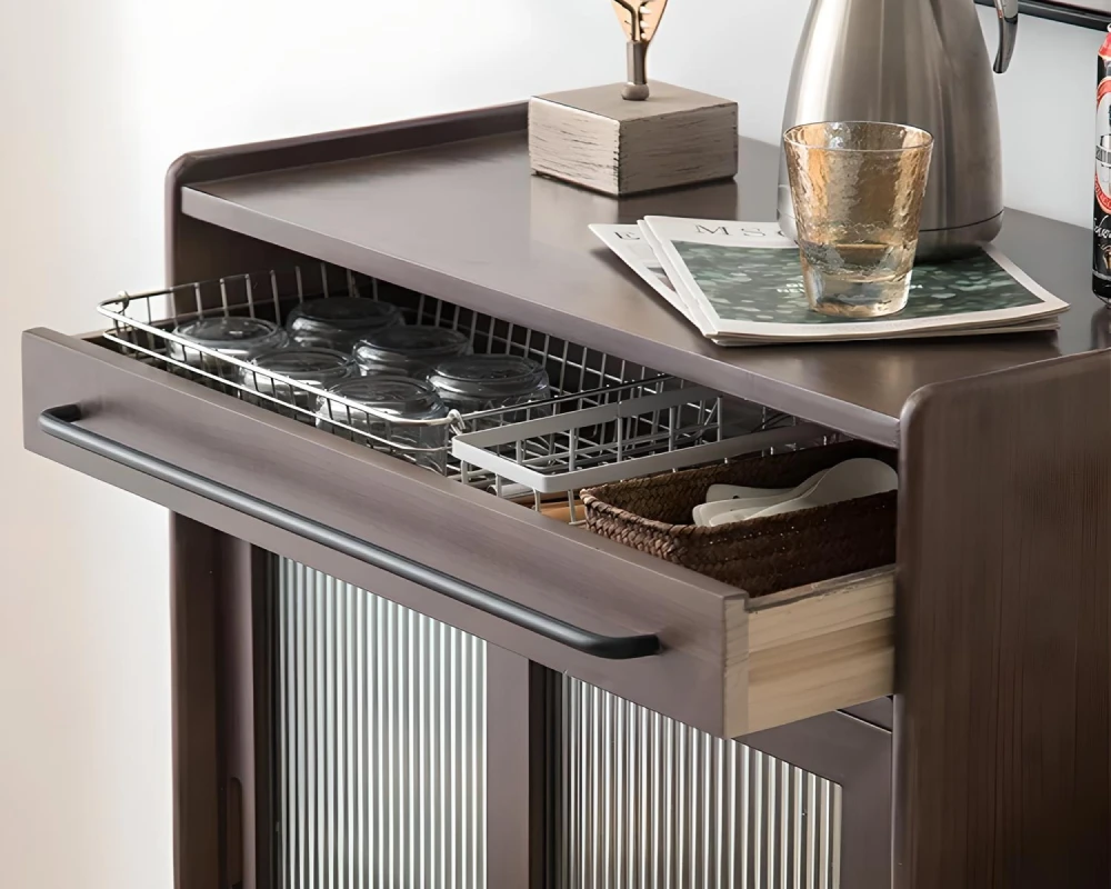 sideboard cabinet with glass doors