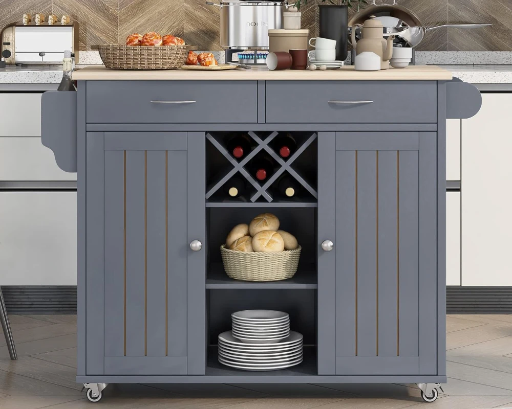 island with drawers